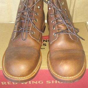 Boots are one size too big.